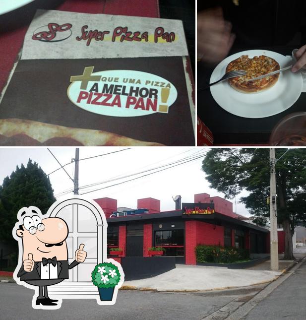 Veja imagens do exterior do Super Pizza Pan