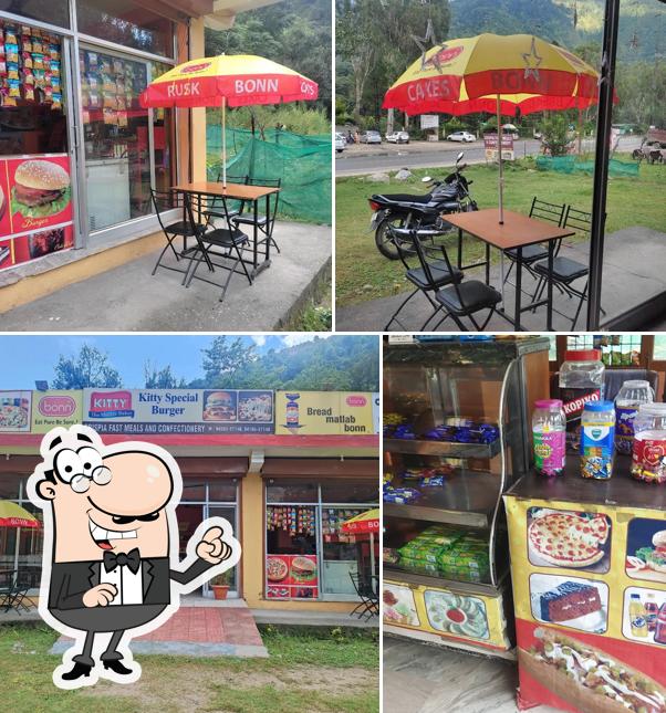 The interior of Crispia Fast Meals and Confectionery Opposite main gate nature park Babeli