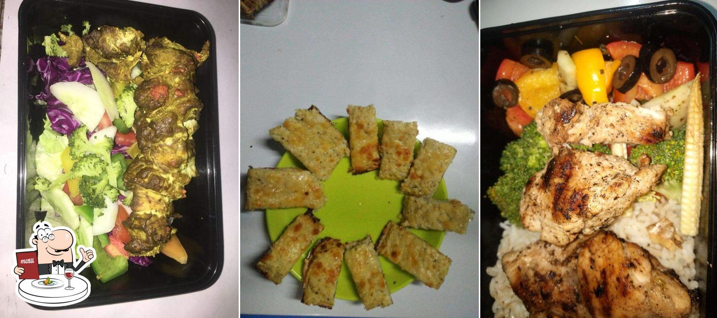 Food at Diet Crown Cafe