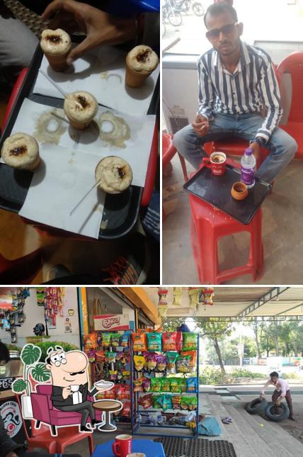 The interior of Rudra chai bar