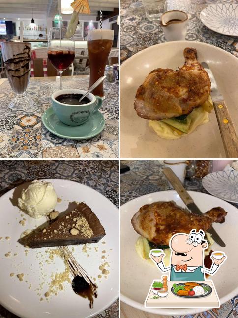 Pork chop at Grandmama's Cafe