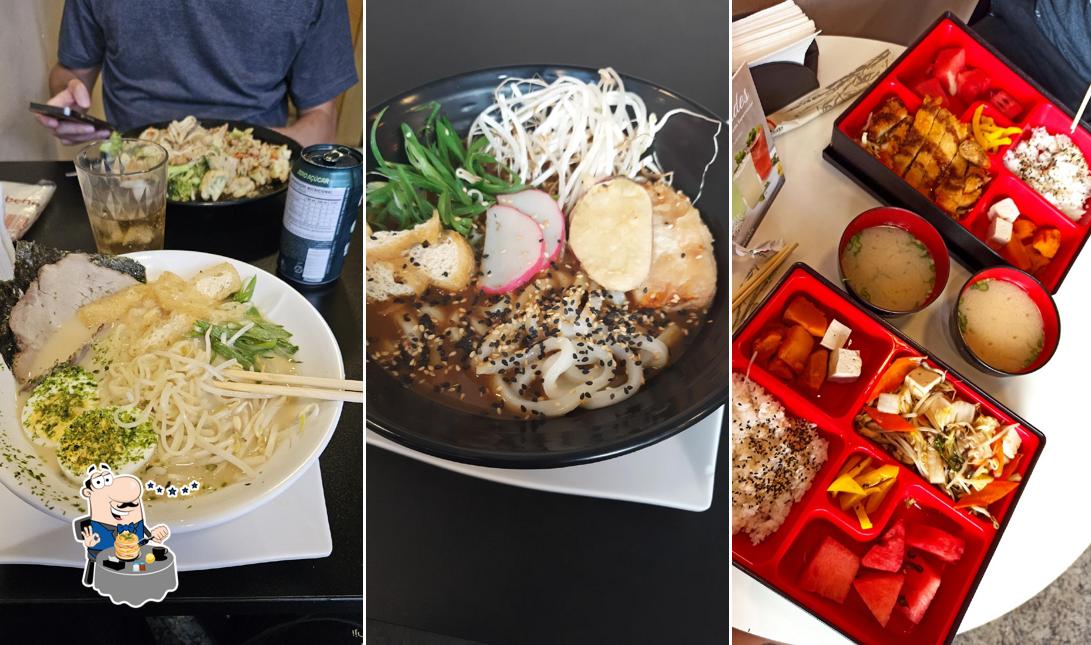 Platos en Kuriken Japanese Food