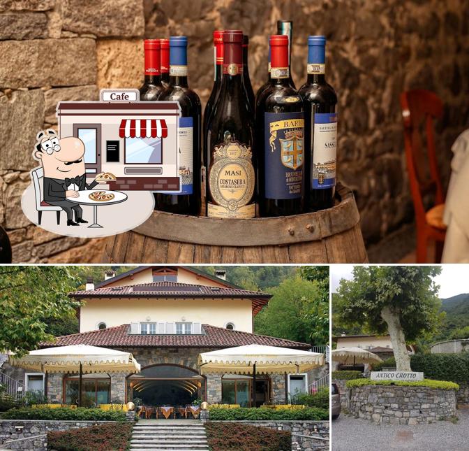 La esterno e bevanda del ristorante