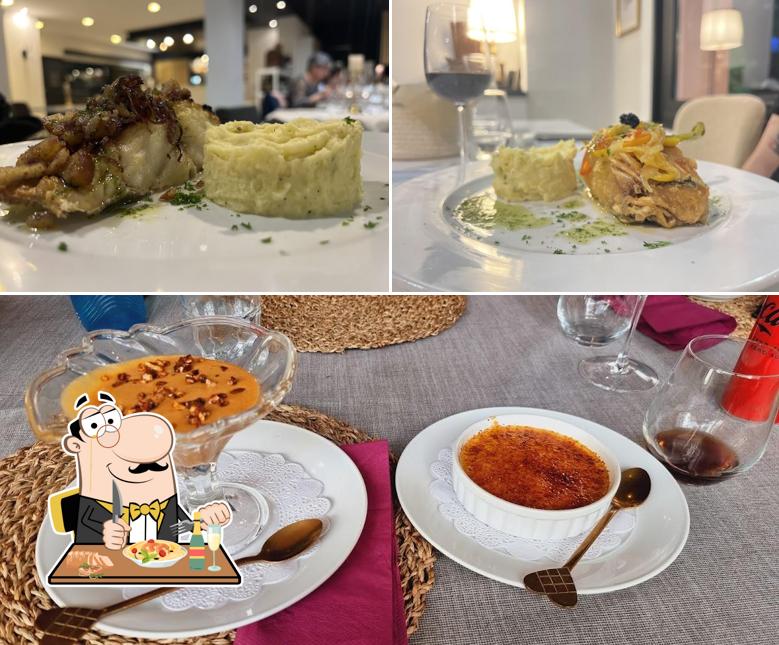 Creme brulee al Restaurant Le Caprice