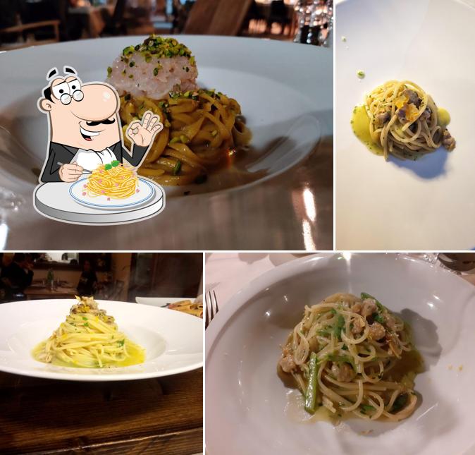 Spaghetti alla carbonara al Ristorante al Moro