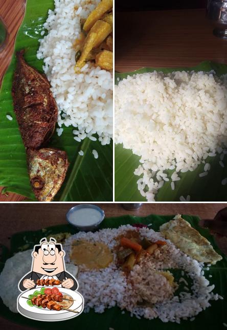 Food at Valsettan's Mess