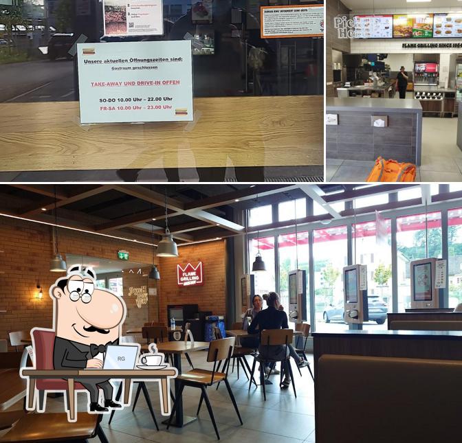 Gli interni di Burger King Schlieren