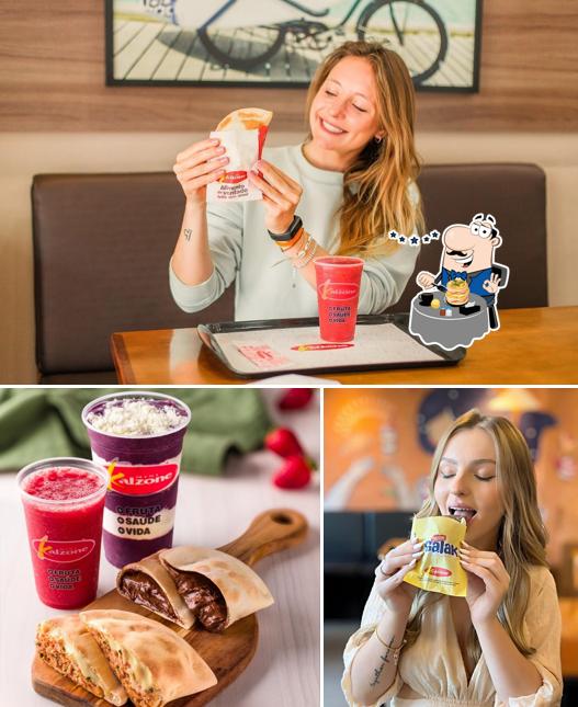 O Mini Kalzone Av. Bento Gonçalves se destaca pelo comida e exterior