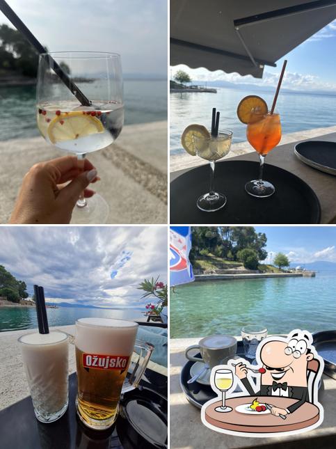 Cibo al Beach bar Honey