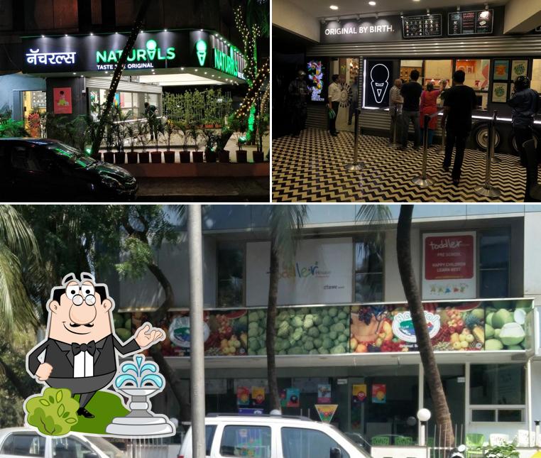 Check out how Naturals Ice Cream looks outside