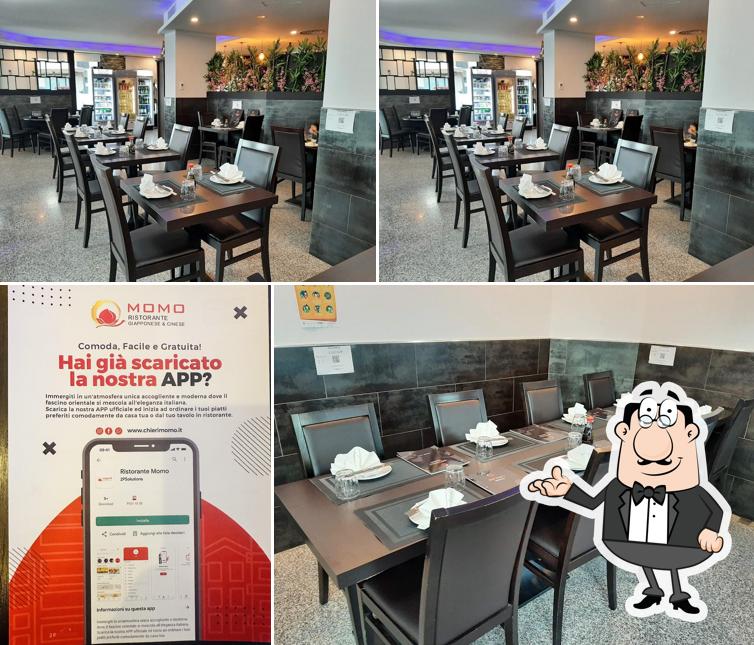 Gli interni di RISTORANTE MOMO