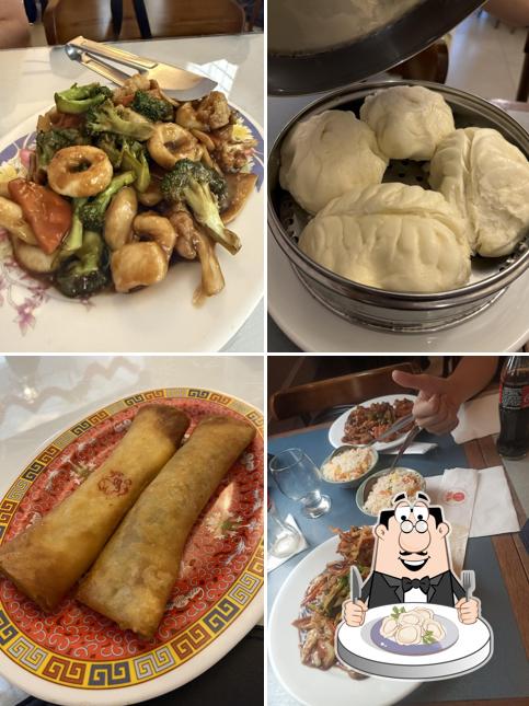 Dumplings em Restaurante Ying Choi