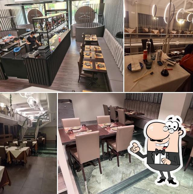 Siediti a un tavolo di Yama sushi como