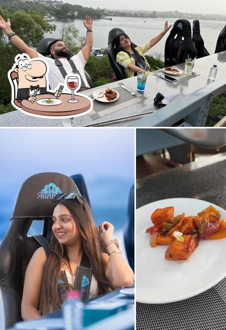 Aurosky Udaipur - Adventure Dine-in Restaurant is distinguished by food and interior