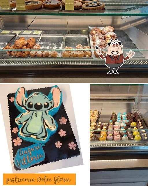 Platti al Pasticceria Dolce Gloria
