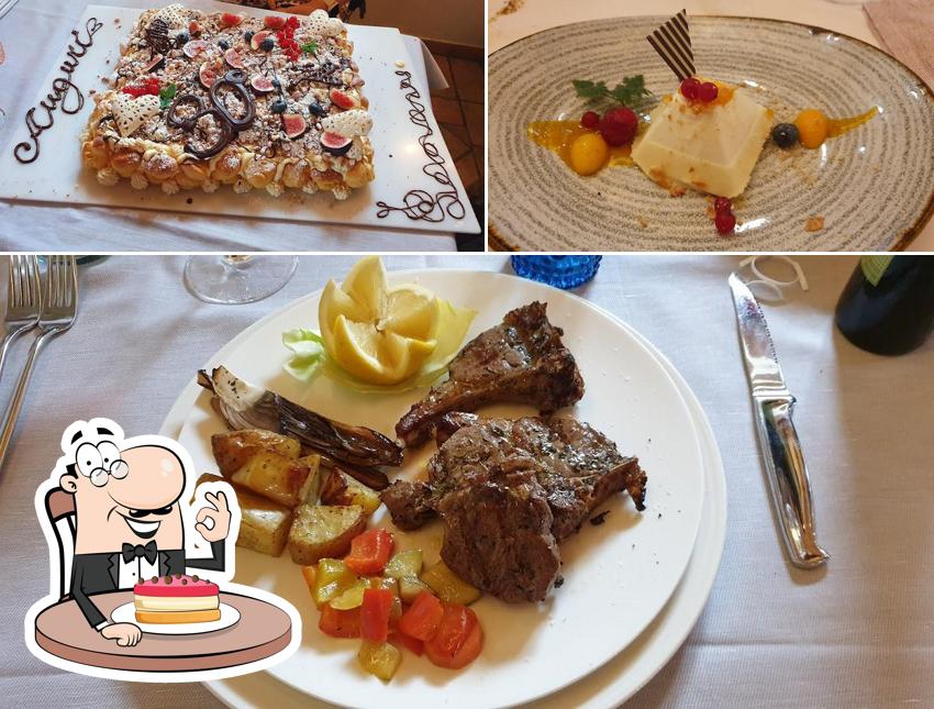 Cheesecake al Antico Podere dei Conti di Padoin Carlo