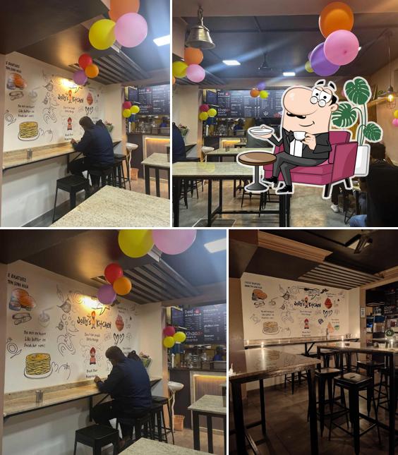 The interior of Jolly's Kitchen