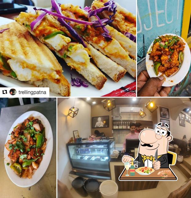 Food at Cafe Hideout