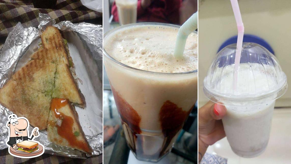 Grilled cheese sandwich at Mumbai central juice and snacks centre
