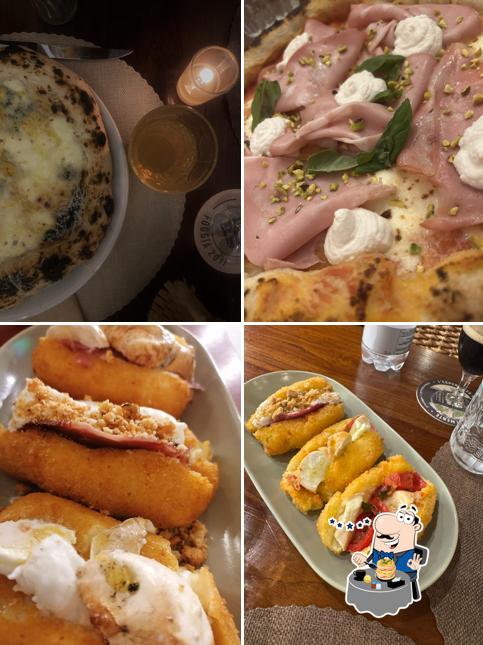 Cibo al SM Pizzeria contemporanea