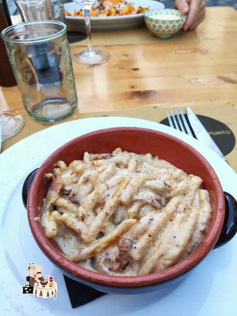 Cibo al Trattoria Del Punto