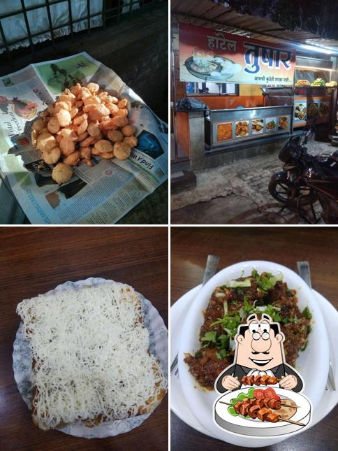 Food at Tushar Hotel