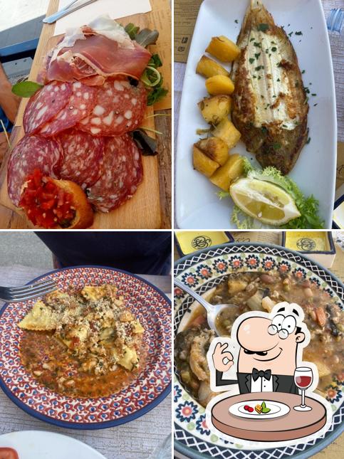 Cibo al Trattoria Gatto Nero