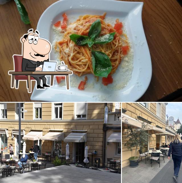 Dai un'occhiata agli interni di Cafe' Palais