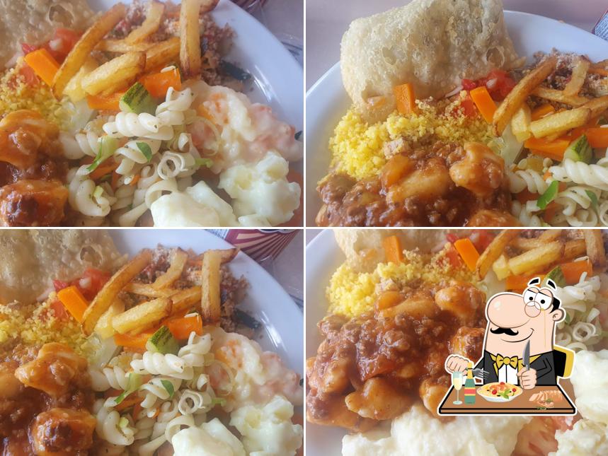 Comida em Espaço Grill