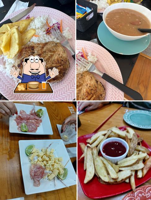 Sopa de moluscos em BAR E RESTAURANTE BARRAMARES