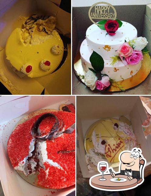 Chocolate mousse at Bombay Cake House