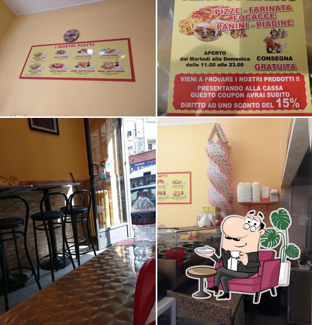 Dai un'occhiata agli interni di L'Artista Pizza & Kebab
