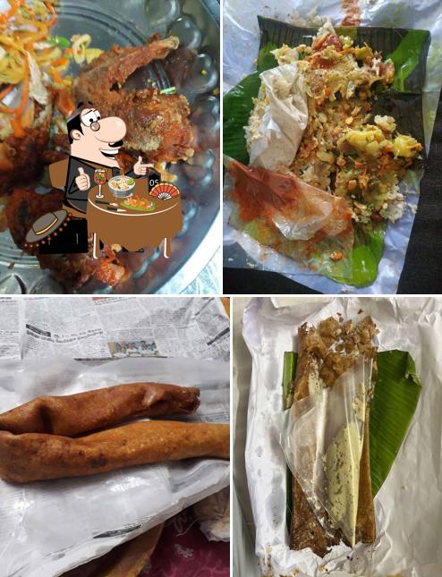 Food at Mourya Hotel