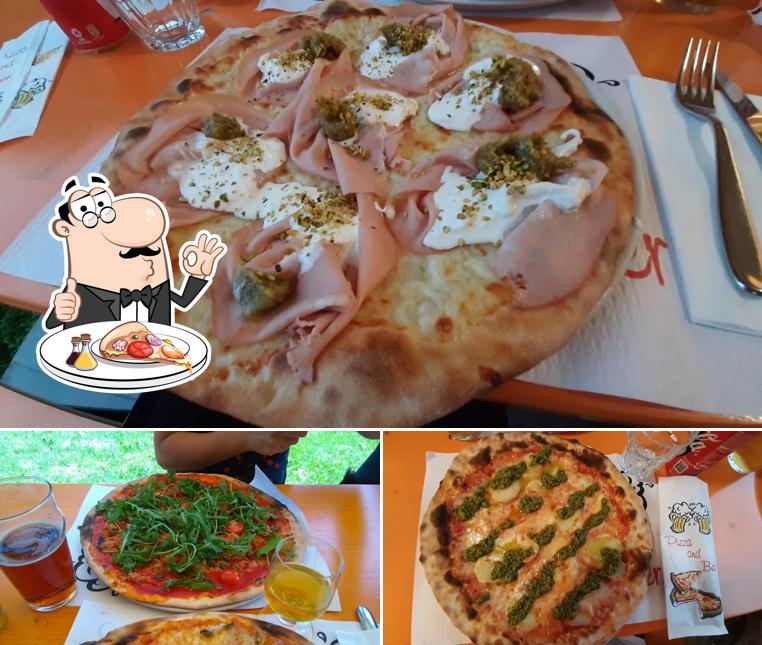 A Pub alle Noci, puoi assaggiare una bella pizza