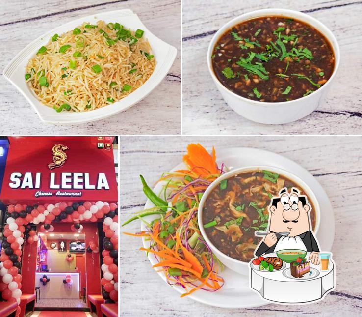 Hot and sour soup at Sai Leela Take-away Chinese restaurant