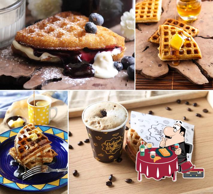 Waffles at The Belgian Waffle Co