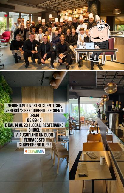 Gli interni di Juparanà