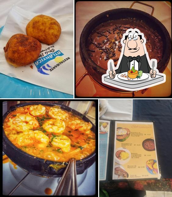 Comida em Restaurante Atlântica Vitória