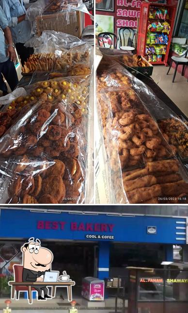 The interior of Best Bakery