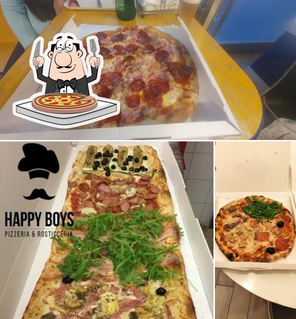 Scegli una pizza a Happy Boys