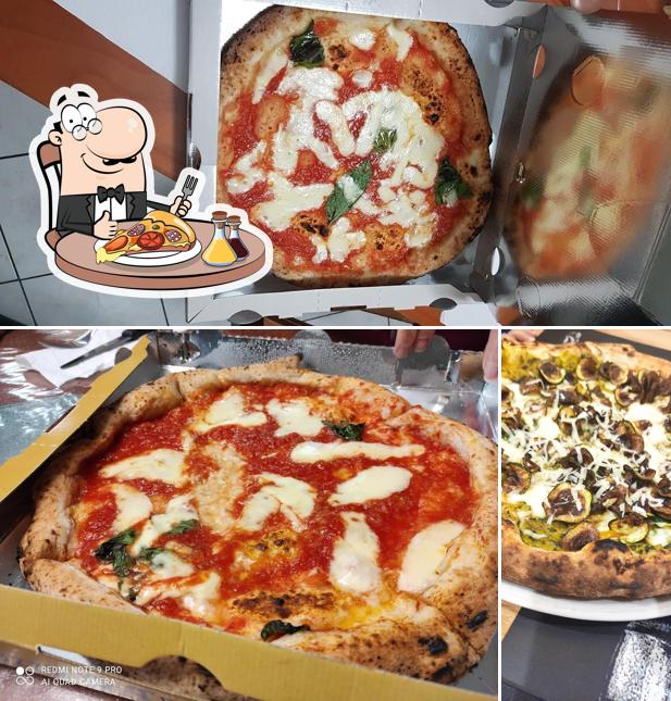 A Quattro Quarti Pizzeria, puoi ordinare una bella pizza