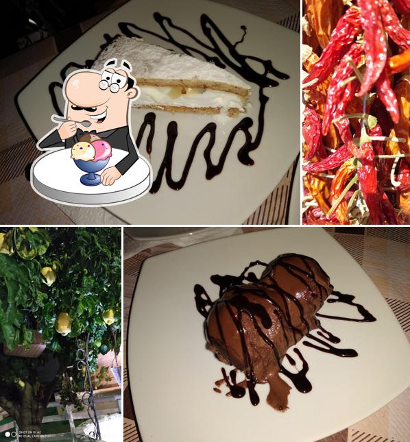 L'Agrumeto offre un'ampia gamma di dolci