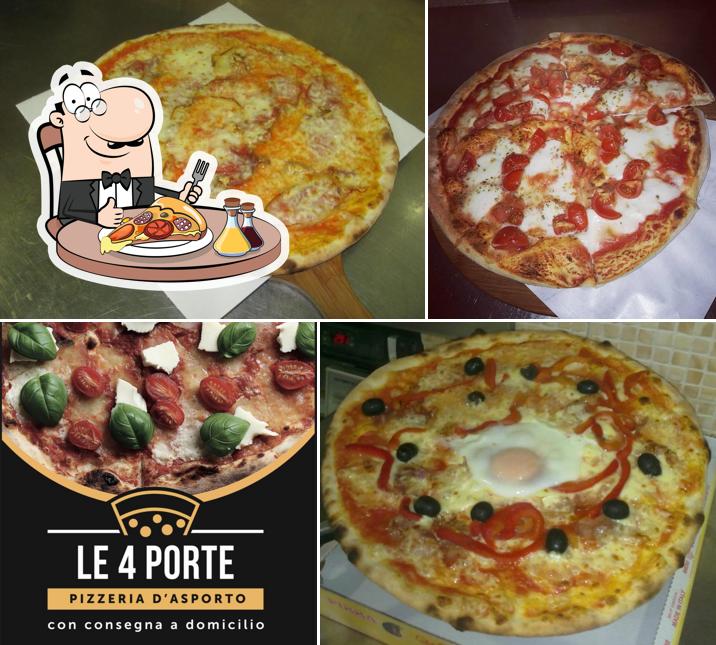 A Pizzeria Le 4 Porte, puoi goderti una bella pizza