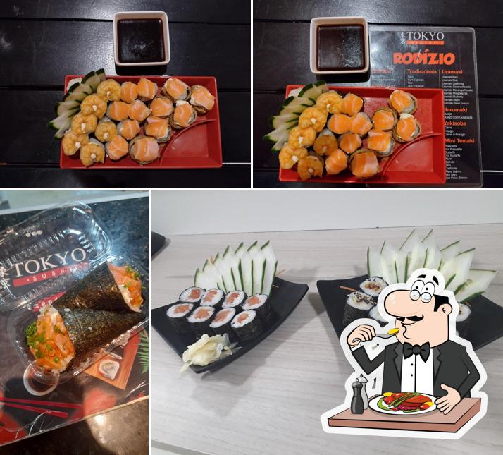 Platos en Tokyo Sushi Bar