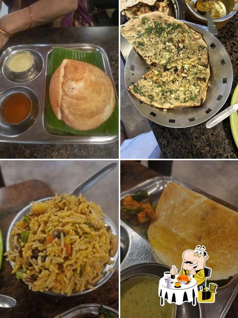 Food at Hallimane Veg Restaurant