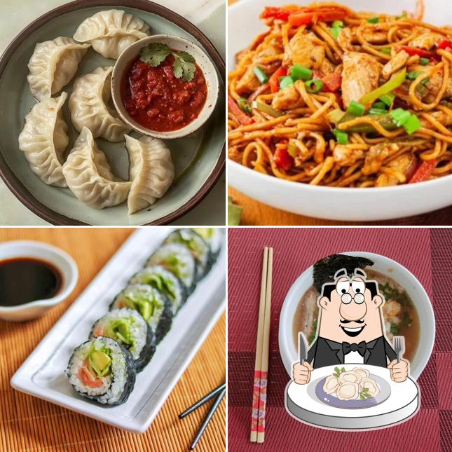 Dumplings at H&H japanese bento house