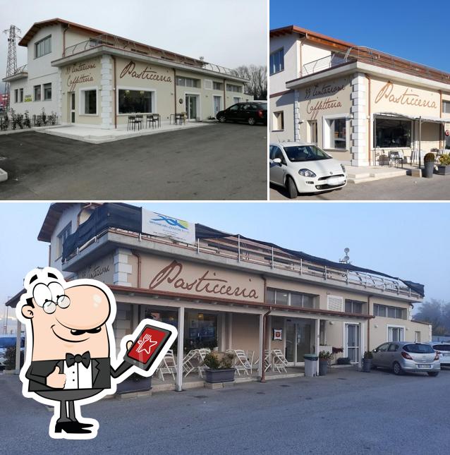 Gli esterni di Pasticceria 99 Tentazioni