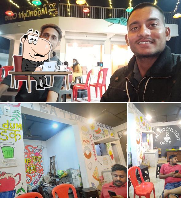 Check out how The Moonlight Cafe looks inside