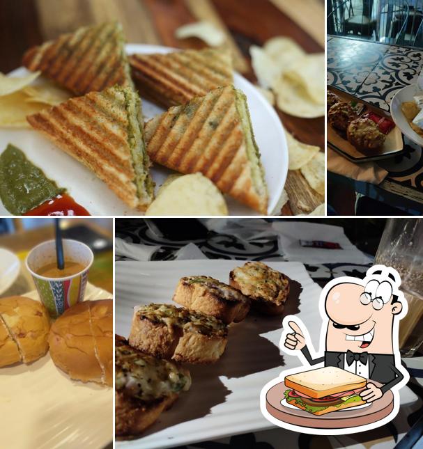 Grilled cheese sandwich at CHAI KAAPI UNO