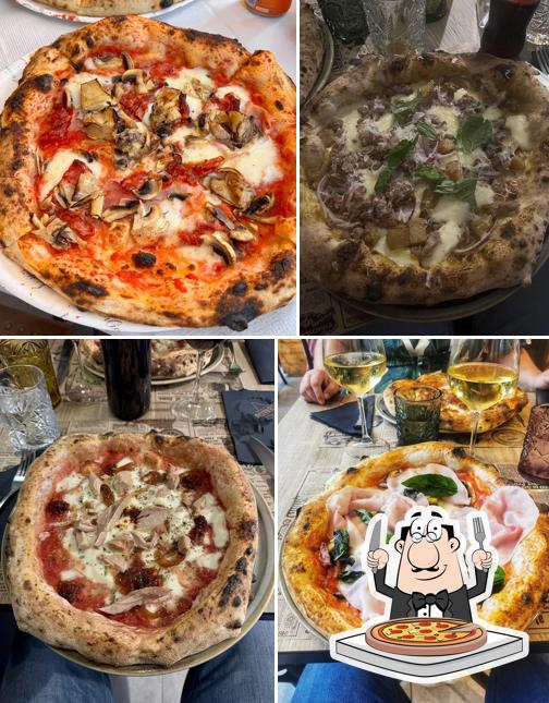 Scegli tra le molte varianti di pizza